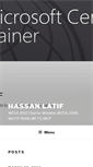 Mobile Screenshot of hassanlatif.net